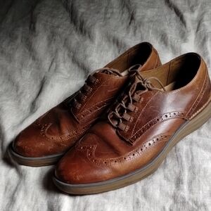 Sperry Brown Leather Men's Oxfords Size 10